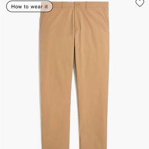 JCrew Factory slim fit tech pant